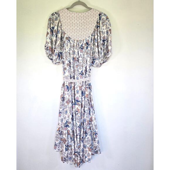 Lucky Brand peasant boho style midi dress. Size medium. - Picture 2 of 7